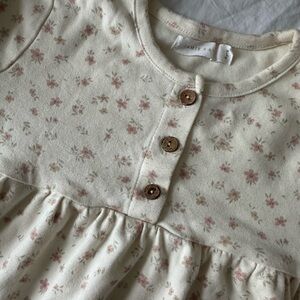 Jamie Kay Cream Floral Kids Dress